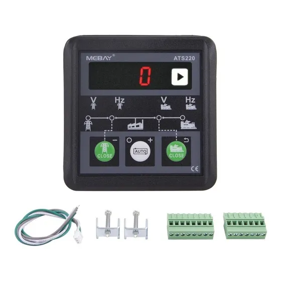 Ats220 Mebay Controlador Transferencia Planta Eléctrica Ats