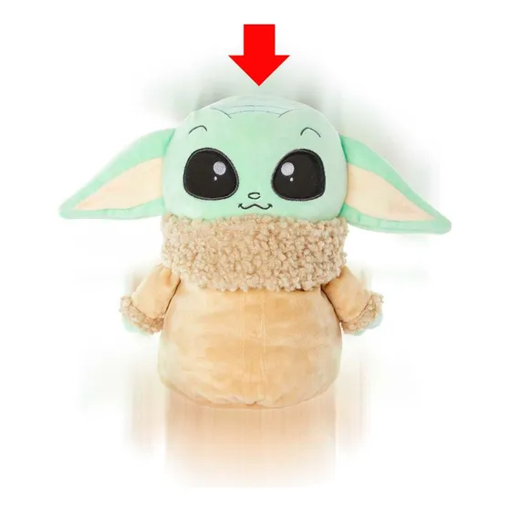 Star Wars Peluche Grogu Saltarín Con Sonidos Color Multicolor