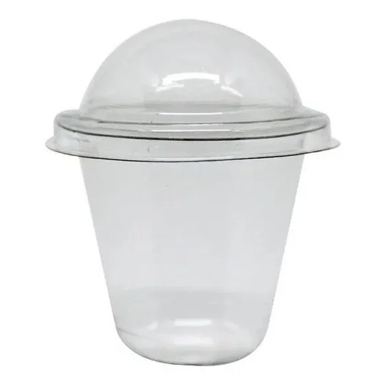 48 Mini Copinho Com Tampa Bolha 25 Ml