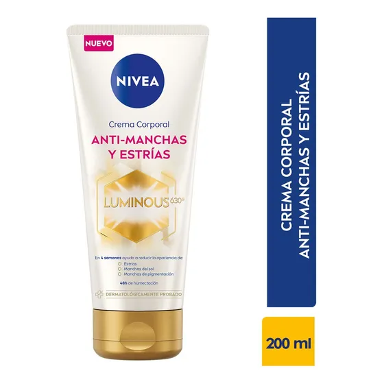Crema Corporal Antimanchas Y Estrías Ni - mL a $160