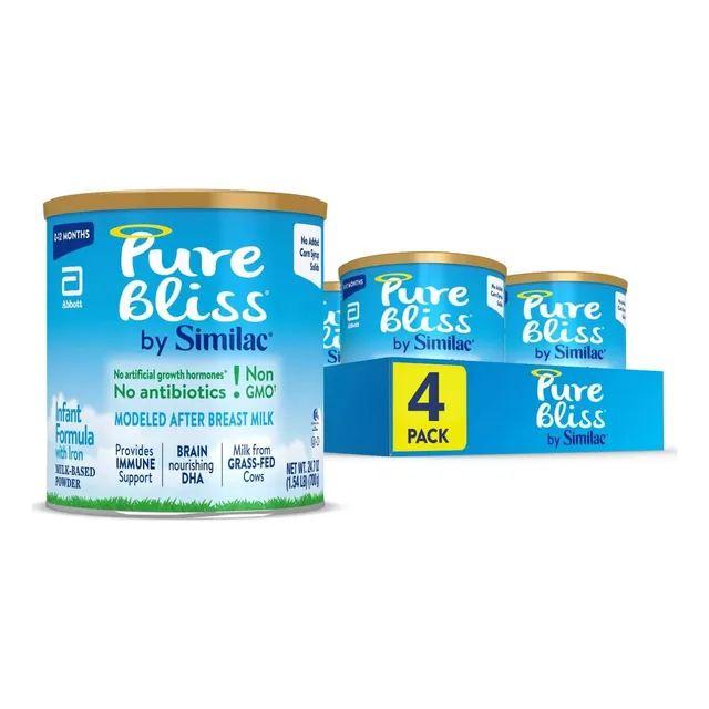 Fórmula Infantil Pure Bliss De Similac Paquete De 4 X 700g