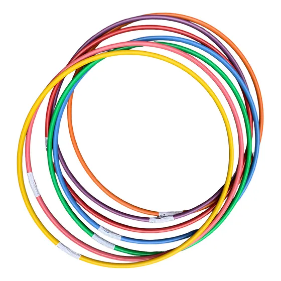 20 Bambolês Infantil Arco 65 Cm Colorido - Atacado