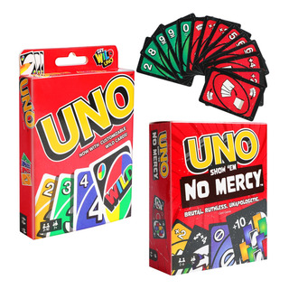 2pcs Juegos De Cartas Para Uno No Mercy Juegos De Mesa 2pcs Juegos De Cartas Para Uno No Mercy Juegos De Mesa