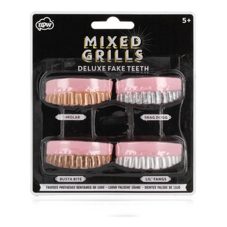 Dientes Falsos De Lujo - Mixed Grills Deluxe Fake Teeth Dientes Falsos De Lujo - Mixed Grills Deluxe Fake Teeth
