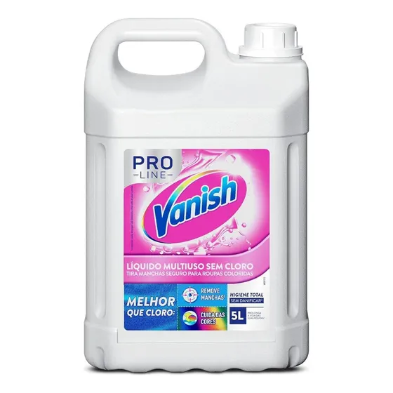 Tira Manchas Em Gel Vanish Multiuso Pro Line 5kg