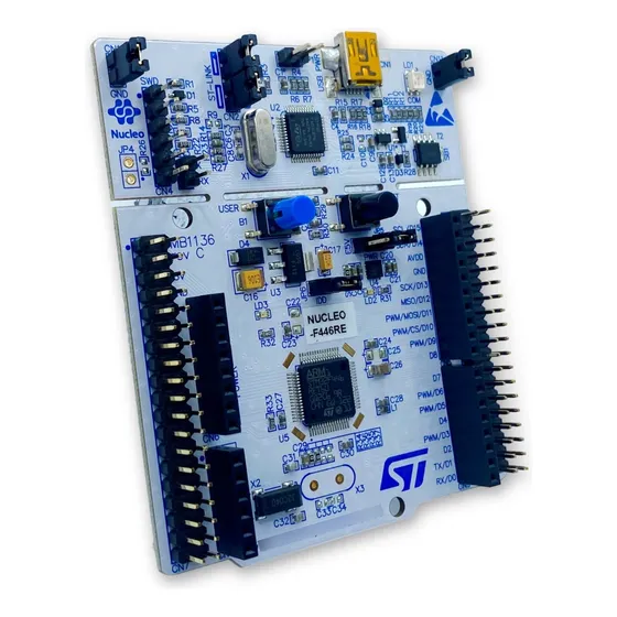 Stm32 Arm Cortex M4 Núcleo 64 Lqfp64 F446re Stm32f446re F4
