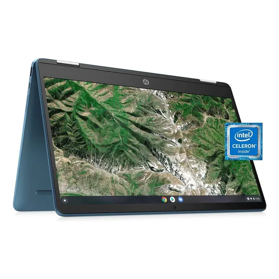 Laptop C/pantalla Táctil 14  4gb 64gb Hp Chromebook X360