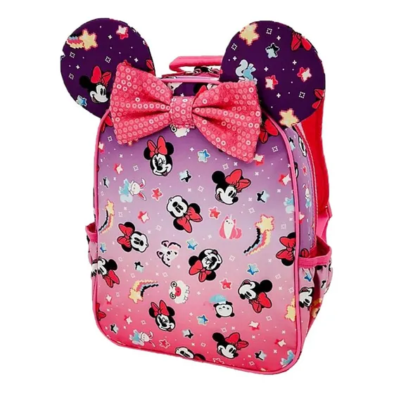 Mochila infantil Minnie Pink Lace - Rosa
