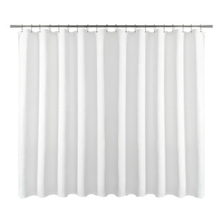 Cortina De Baño, Ducha, Bañera De Tela Zz Ght-0401 80 X180cm Impermeable Lavable Onehome Color Blanco Liso Cortina De Baño, Ducha, Bañera De Tela Zz Ght-0401 80 X180cm Impermeable Lavable Onehome Color Blanco Liso