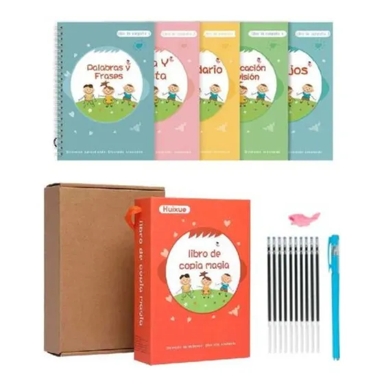 Cuadernos Mágicos Reutilizables Aprender Escribir Caligrafía