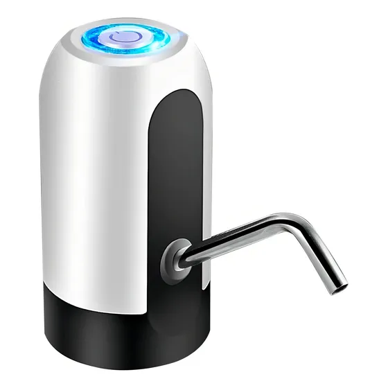 Dispenser De Agua Automatico Bomba Dispensador Bidones Usb Color Blanco