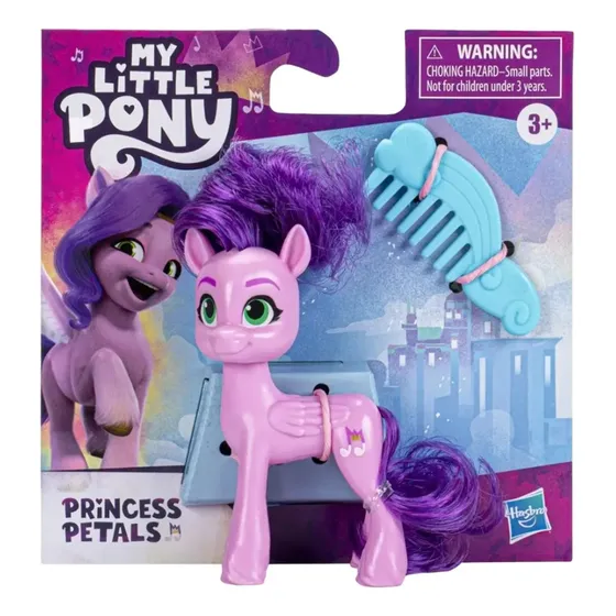 Figura My Little Pony Hasbro 7,5cm Princess Petals Accesorio