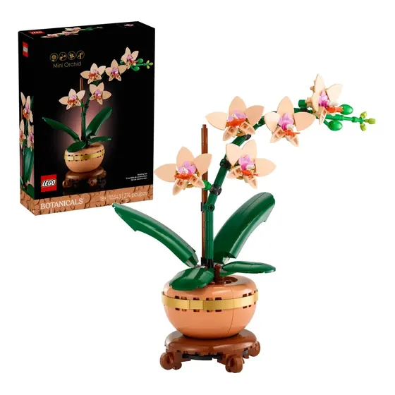 Bloques De Armar Lego Botanicals Mini Orquidea 274pcs Febo