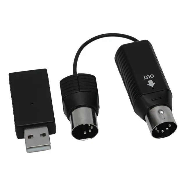 Adaptador De Interfaz De Cable Midi A Usb Controlador Midi