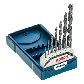 Kit X Line Bosch Com 7 Brocas Para Metal 2607017508 Kit X Line Bosch Com 7 Brocas Para Metal 2607017508