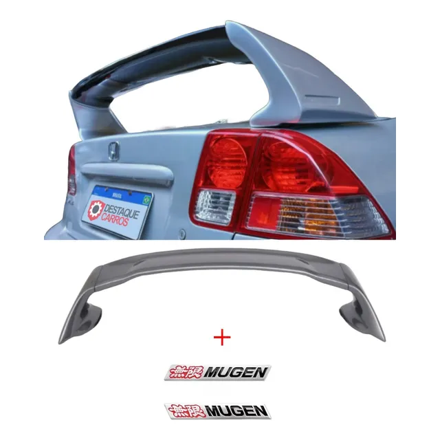 Kit Honda Civic Mugen Completo 2001 Até 2003 - Sem Pintura