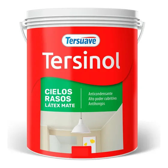 Pintura Anticonden Cielorrasos Tersuave Tersinol 10lts Mfsho