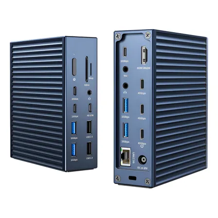 Dock Station Thunderbolt 4 40gb 21 Em 1 Hdmi 8k Macbook Pro
