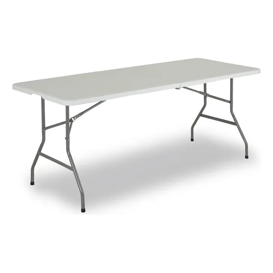 Mesa Plegable 1.80 Color Blanco