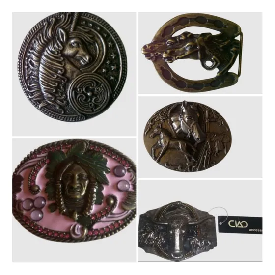 Hebillas Para Correas Marca Ciao Vaquero Llanero Moda