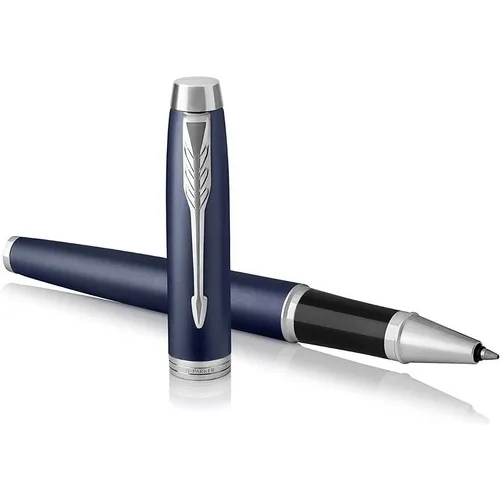 Parker Im Bolígrafo Azul Y Cromo Punta Fina Tinta Negro 1931661-276285