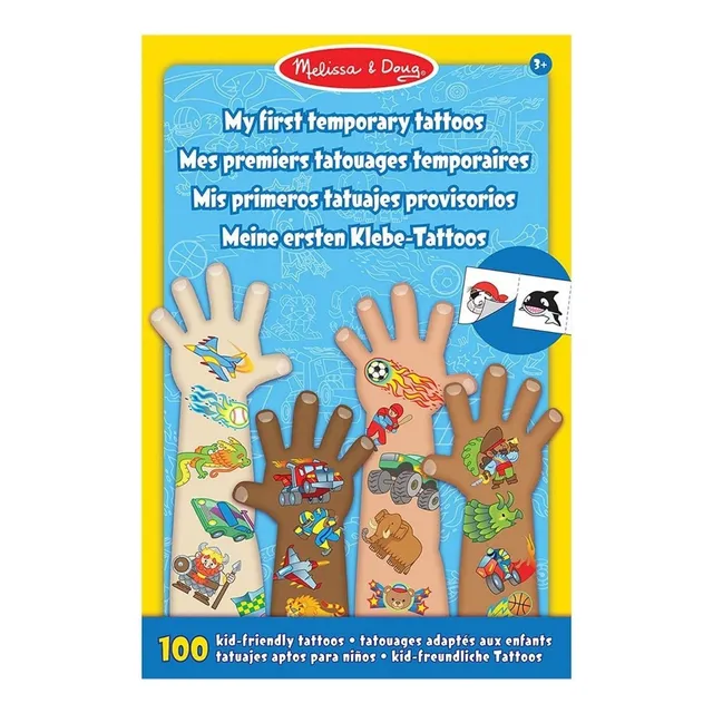 Tatuajes Temporales Azul Melissa & Doug