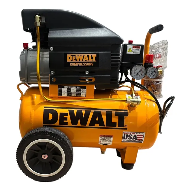 Compresor Compacto De 2 Hp 110 V 115 Psi 24 Litros