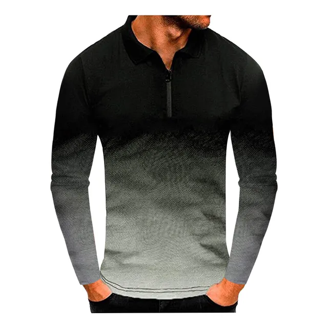 Camisa Informal Negocio Para Hombre Talla Manga Larga Boton