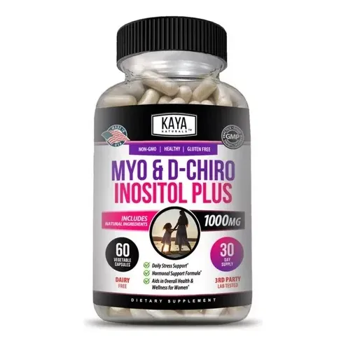 Myo & D-chiro Inositol 1000mg 60 Capsulas