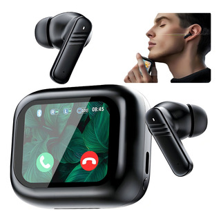 Audífonos Inalambricos Bluetooth Ruido Con Táctil Lcd Anc Audífonos Inalambricos Bluetooth Ruido Con Táctil Lcd Anc
