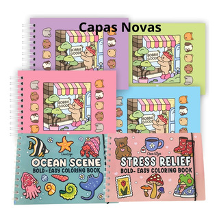 Livro De Colorir Bobbie Goods Desenhos Variados Criança Bob Livro De Colorir Bobbie Goods Desenhos Variados Criança Bob