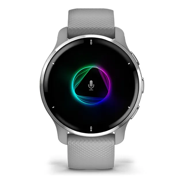 Reloj Smartwatch Venu 2 Plus Garmin Responder Llamadas Music Color del bisel Gris