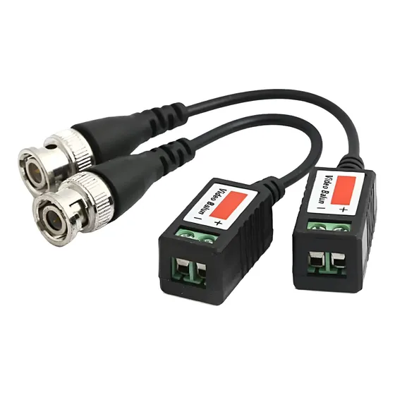 16 Video Balun Cameras Par Hd Ahd Cvi Cftv 400mts Balloon