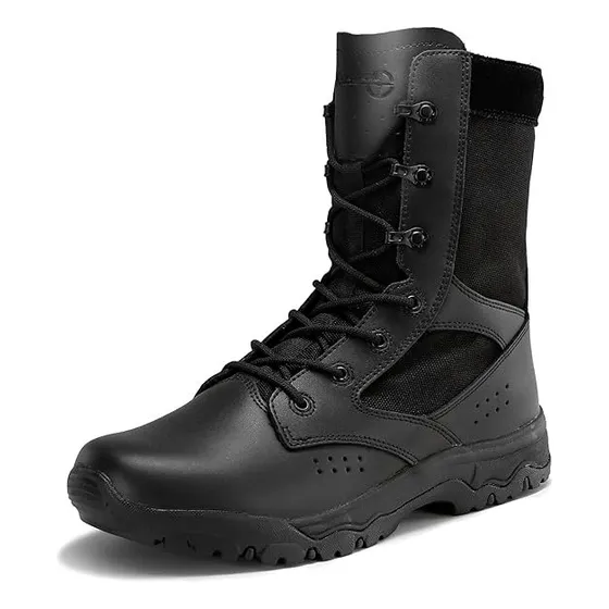 Botas Hanagal Tácticas Thor Negras Caza Militar 4 Vientos