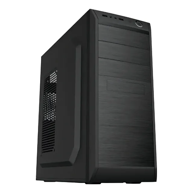Gabinete Clio Cl-5930 Atx C Fuente De Poder Color Negro