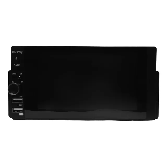 Central Multimídia Universal Mp5 Bt 1 Din 7 Pol Espelha Dvd
