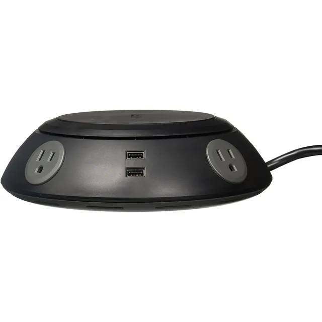Multicontacto Circular Belkin B2e025-06-blk 4 Ca Y 8 Usb