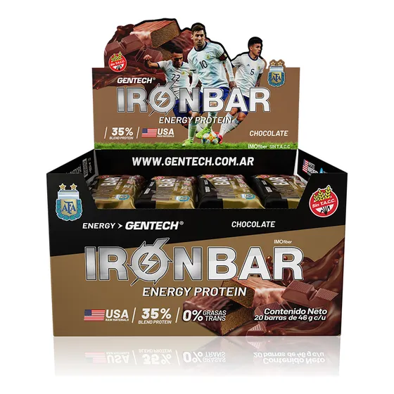 Ironbar - Barras Proteicas - Gentech