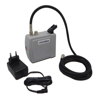 Mini Compressor Automático P/ Aerógrafo Bivolt + Acessorios Mini Compressor Automático P/ Aerógrafo Bivolt + Acessorios