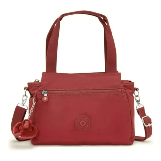 Kipling Bolsa Elysia Funky Red Original Nueva