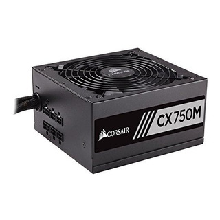 Corsair Serie Cx 750 Vatios Certificación 80 Plus Bronze Fue Corsair Serie Cx 750 Vatios Certificación 80 Plus Bronze Fue