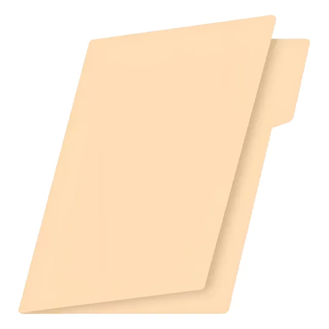 Folder Crema Tamaño Carta Con 100 Piezas