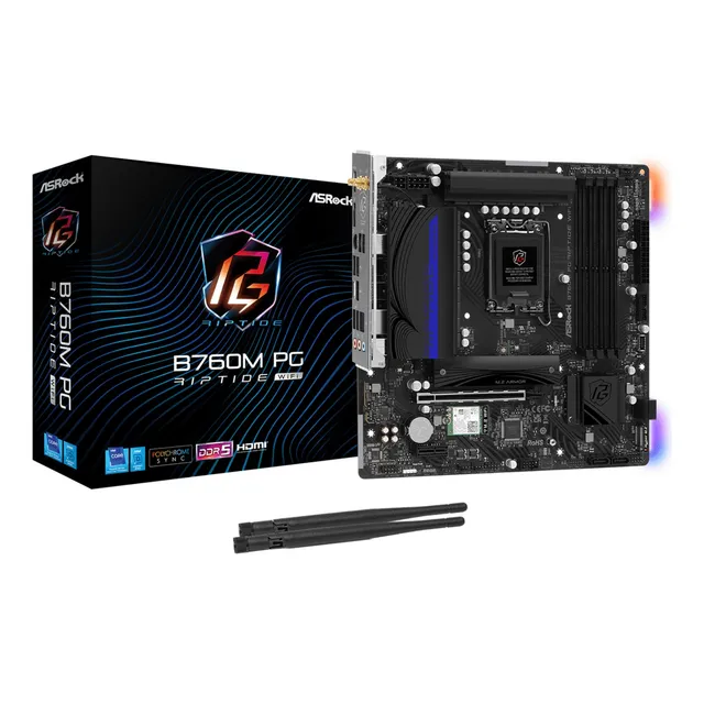Motherboard Asrock B760m Pg Riptide Wifi Ddr5 Lga1700 Intel