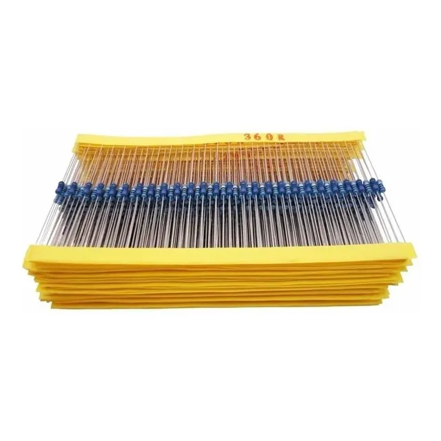 Kit Resistencias 30 Valores 1/4 Watt