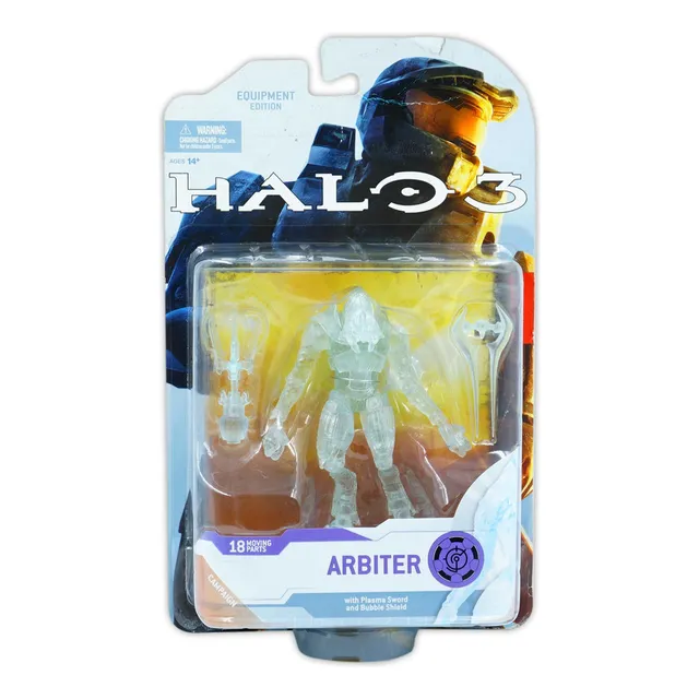 Mcfarlane Halo 3 Arbiter Active Camo & Plasma Sword 2009