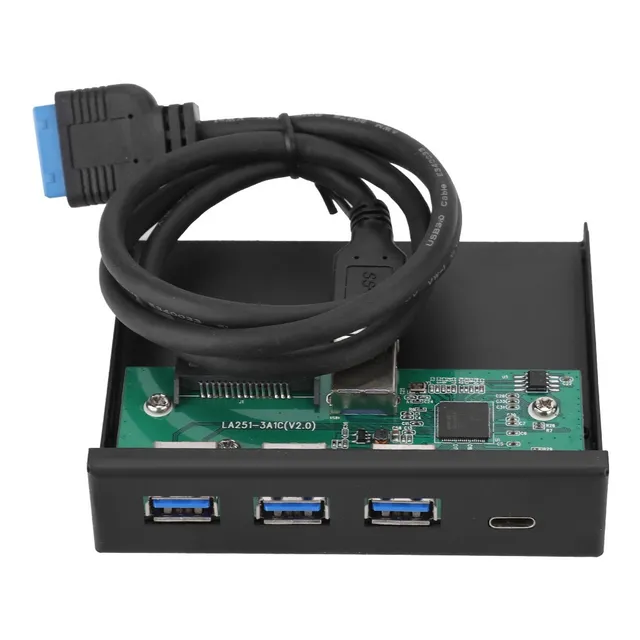 Lector De Tarjetas Interno Usb3.0 De 3 Puertos + 1 Puerto Us