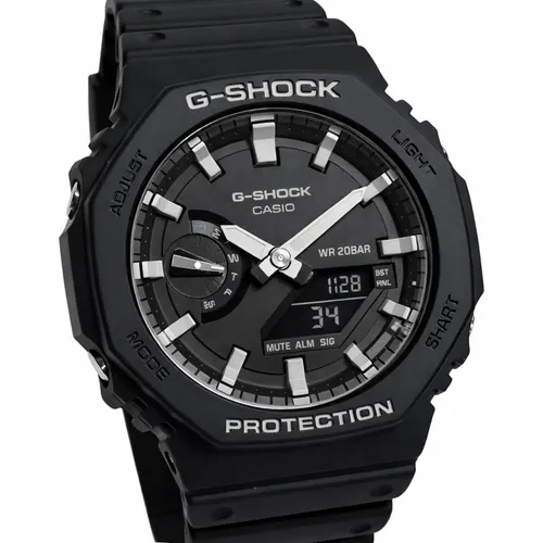 Relógio Casio G-shock Carbon Core Guard Ga-b2100-1adr