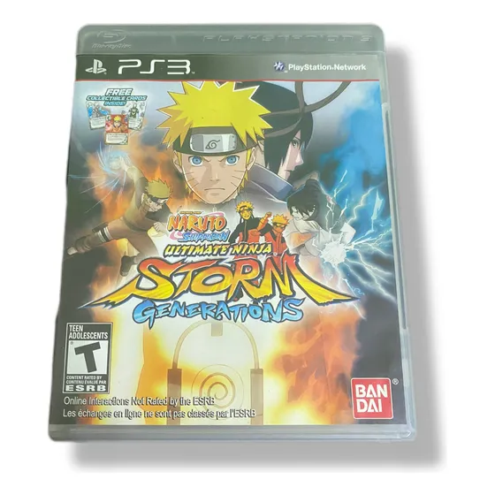 Naruto Generations Ps3 Fisico!