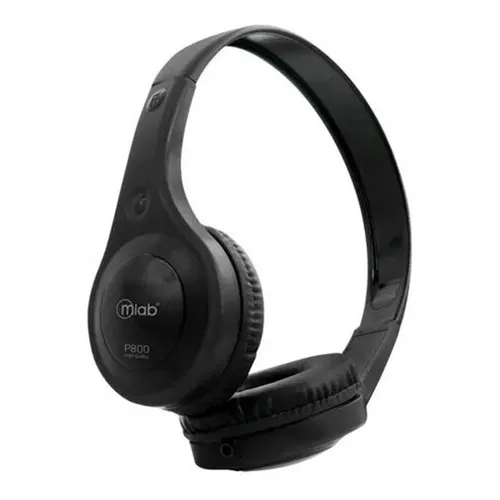 Audífono Alámbricos Headband P800 Negro Mlab