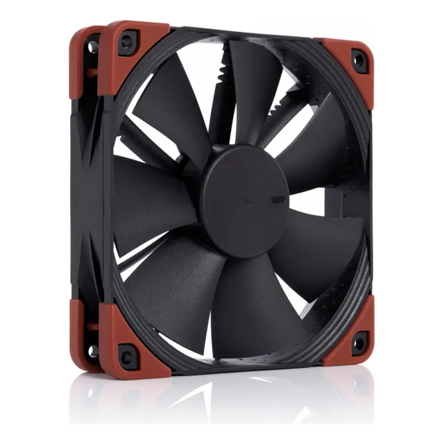 Ventilador Noctua Nf-f12 Industrialppc-3000 Pwm Negro/café Led Sin Rgb
